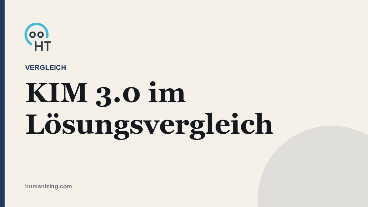 KIM 3.0 im Lösungsvergleich — Fähigkeiten, Datenschutz und Kosten