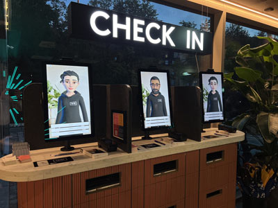 Self Service Avatar für Check-In