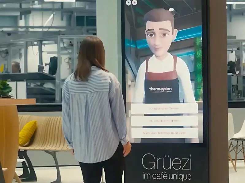 Digital Receptionist Avatar