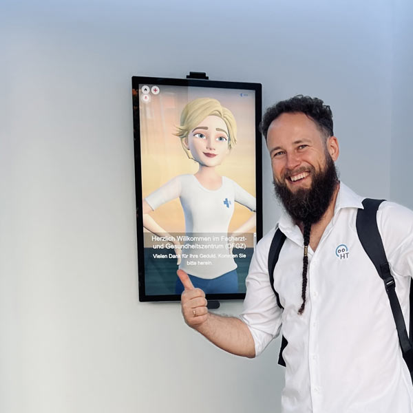 receptionist-avatar Avatar für Empfangsbereiche