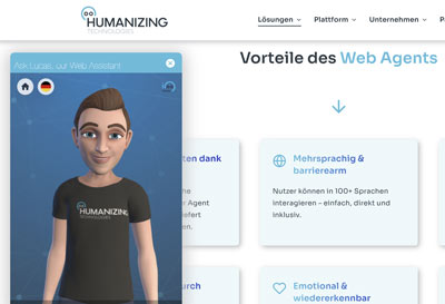 Avatar Web Agent