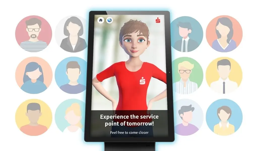 Avatar für Banking, KI Assistent für Banking