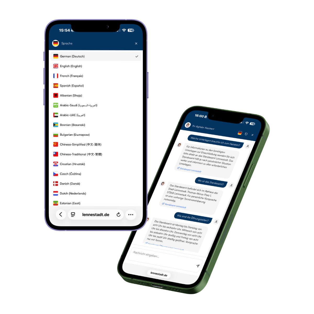 Web Widget Kommunen_Smartphones_1200 x 1200 px